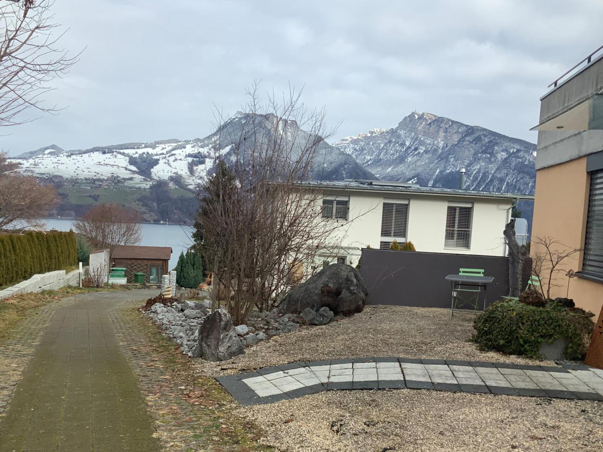 Oase Zum Sein Apartman Spiez Kültér fotó